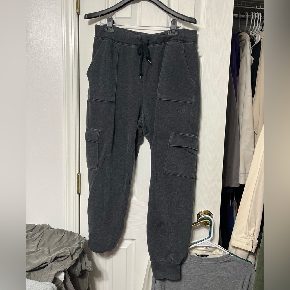 PINK Cargo Sweatpants